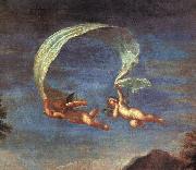 Albani, Francesco Adonis Led by Cupids to Venus painting